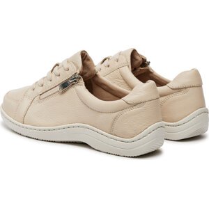 Sneakersy Caprice 9-23756-42 Eggshell Nappa 118