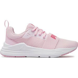 Sneakersy Puma Puma Wired Run Jr 374214 25 Pink