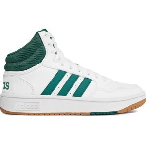 Boty adidas Hoops 3.0 Mid Lifestyle Basketball Classic Vintage Shoes IG5570 Cwhite/Cgreen/Gum4