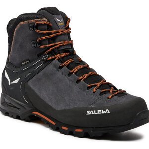 Trekingová obuv Salewa Mtn Trainer Classic Mid Gtx M 61426 Onyx/Autmnal 0871