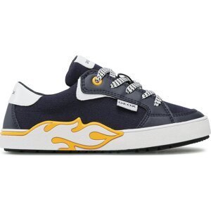 Sneakersy Geox J Alphabeet Boy J35HLA01054C0657 S Navy/Yellow