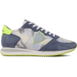 Sneakersy Philippe Model Trpx Low Man TZLU CN20 Denim Jaune