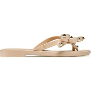 Žabky Melissa Flip Flop Slim II AD 33480 Beige 16364