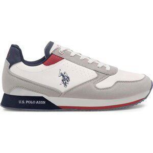 Sneakersy U.S. Polo Assn. NOBIL003M/CHY4 Bílá