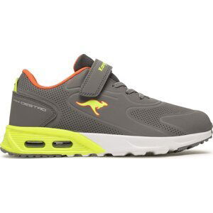 Sneakersy KangaRoos Kx-Giga Ev 10042 000 2014 Steel Grey/Lime