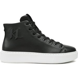 Sneakersy KARL LAGERFELD KL52265 Black Lthr