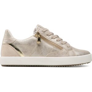 Sneakersy Geox D Blomiee E D356HE 0BN22 C2LH6 Lt Gold/Lt Taupe