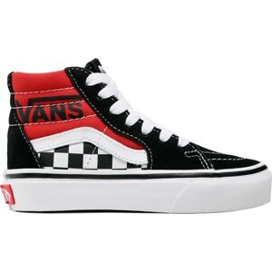 Sneakersy Vans Sk8-Hi VN000D5F4581 Logo Black/Red