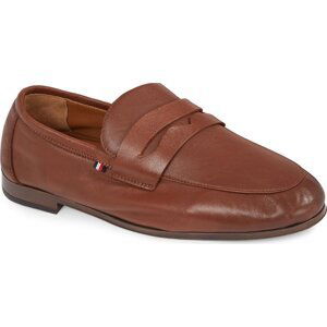 Polobotky Tommy Hilfiger Casual Light Flexible Lth Loafer FM0FM04989 Winter Cognac GVI