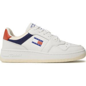 Sneakersy Tommy Jeans Basket Premium EM0EM01216 Rwb 0GY