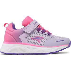 Sneakersy KangaRoos K-Ok Swirl Ev 10006 000 6357 Misty Lilac/Neon Pink