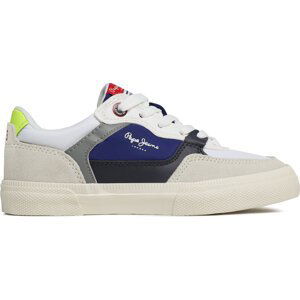 Sneakersy Pepe Jeans Kenton Master Combi B PBS30548 White 800