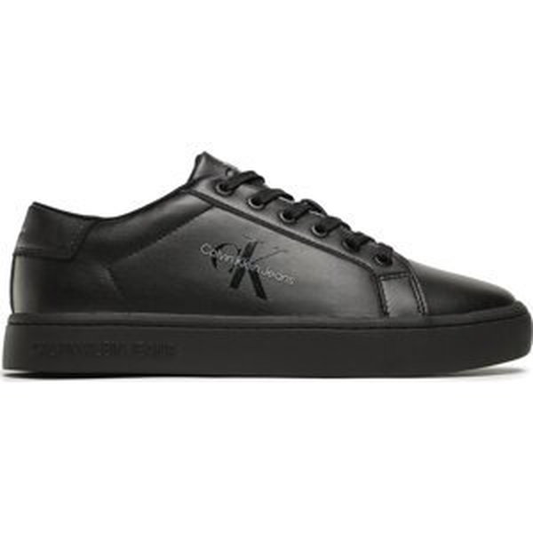 Sneakersy Calvin Klein Jeans Classic Cupsole Laceup Low Lth YM0YM00491 Triple Black 0GT