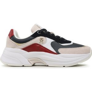 Sneakersy Tommy Hilfiger Chunky Th Runner FW0FW07386 Space Blue DW6