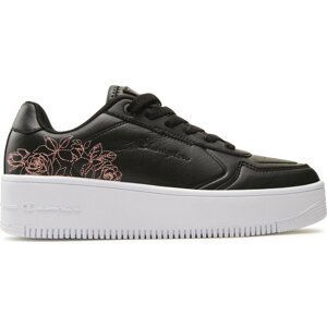 Sneakersy Champion Rebound Platform Flower S11549-CHA-KK001 Černá