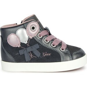 Sneakersy Geox B Kilwi Girl B36D5B 022NF C1377 M Dk Grey/Dk Pink