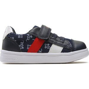 Sneakersy Geox B Djrock Boy B252CC0AW54C0735 S Navy/Red