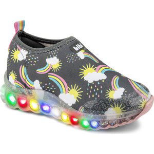 Sneakersy Bibi 1079206 Graphite/Print/Rainbow