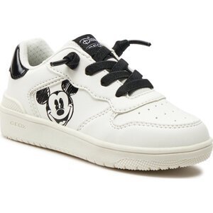 Sneakersy Geox J Washiba Girl J45HXE 000BC C0404 S White/Black