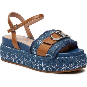 Sandály Liu Jo Sommer 04 SA4155 TX414 Denim/Nut S3246