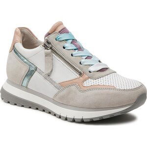 Sneakersy Gabor 46.378.64 Weiss/Rouge/Mint 64