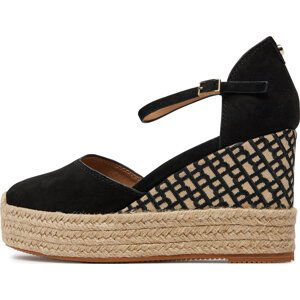 Espadrilky Boss Madeira Wedge Sdcveb 50516717 Black 001