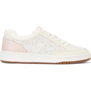 Sneakersy Lauren Ralph Lauren Hailey 802904471001 Vanilla/Vanilla/Light Pink