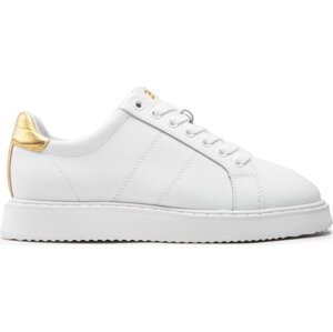 Sneakersy Lauren Ralph Lauren Angeline 802875886002 White/Gold