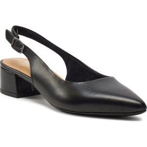 Sandály Tamaris 1-29500-42 Black Leather 003