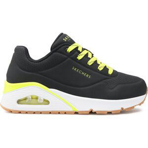 Sneakersy Skechers Uno 155172/BKLM Black/Lime