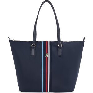 Kabelka Tommy Hilfiger Poppy Tote Corp AW0AW15981 Space Blue DW6