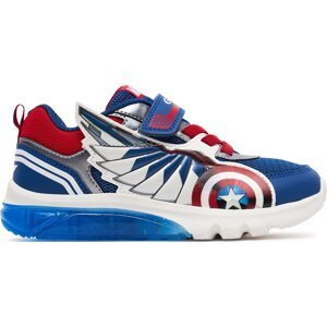 Sneakersy Geox J Ciberdron Boy J45LBB 01454 C0200 D Blue/Red