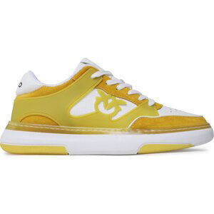 Sneakersy Pinko Ginette Sneaker PE 23 BLKS1 100880 A0RI Yellow/White H1Z