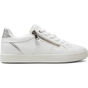 Sneakersy Geox D Blomiee D366HE 054AJ C0007 White/Silver