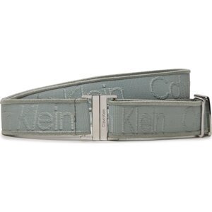 Dámský pásek Calvin Klein Gracie Logo Jacquard Belt 3.0 K60K611922 Pigeon