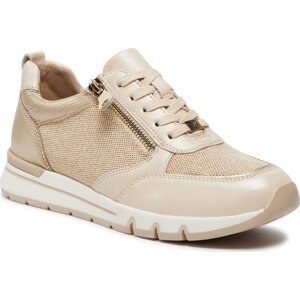 Sneakersy Caprice 9-23754-42 Cream/Gold 492