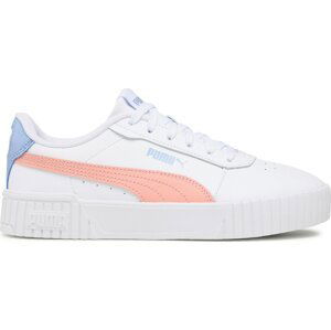 Sneakersy Puma Carina 2.0 Jr 386185 12 Puma White-Poppy Pink-Blissful Blue