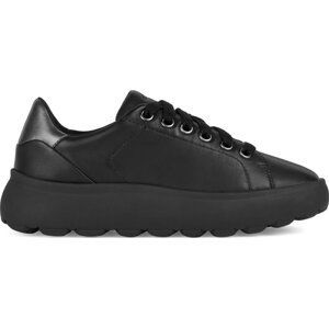 Sneakersy Geox D Spherica Ec4.1 D35TCB 085NF C9B1G Black/Gun