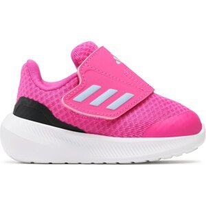 Boty adidas Runfalcon 3.0 Sport Running Hook-and-Loop Shoes HP5860 Lucid Fuchsia/Blue Dawn/Core Black