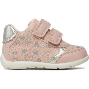 Sneakersy Geox B Elthan Girl B451QB 0AW54 C8237 Lt Rose/Silver