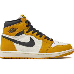 Boty Nike Air Jordan 1 Retro High Og DZ5485 701 Yellow Ochre/Black/Sail