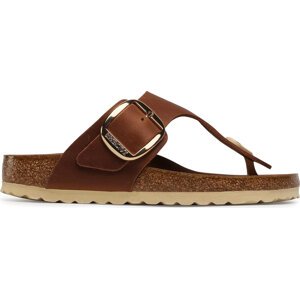 Žabky Birkenstock Gizeh Big Buckle 1018785 Cognac