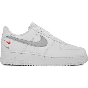 Boty Nike Air Force 1 '07 FD0666 100 White/Wolf Grey/Picante Red