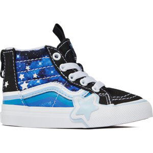 Sneakersy Vans Sk8-Hi Zip Rainbow Star VN000BVNY611 Black/Blue