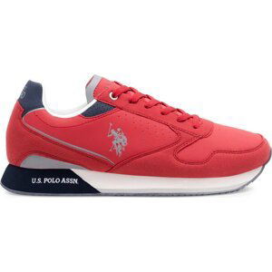 Sneakersy U.S. Polo Assn. NOBIL003M/CHY4 Červená