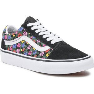 Sneakersy Vans Old Skool VN0005UFBA21 Floral Black/White