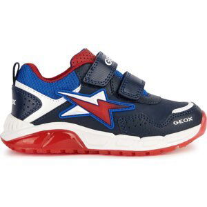 Sneakersy Geox J Spaziale Boy J36CQA 0BU11 C0735 D Navy/Red