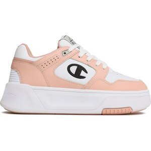 Sneakersy Champion S11577-WW006 WHT/PINK