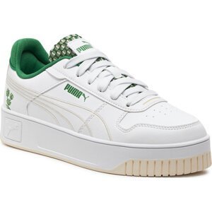 Sneakersy Puma Carina Street 395094-01 Puma White/Sugared Almond/Archive Green