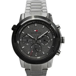 Hodinky Tommy Hilfiger Troy 1792106 Silver/Black